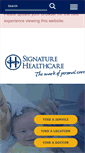 Mobile Screenshot of mysignaturecare.org